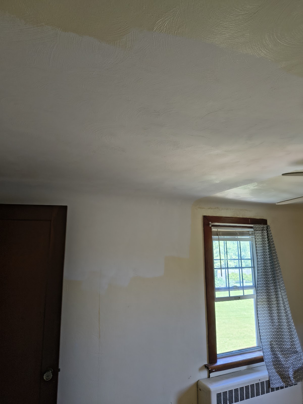 Bedroom ceiling window — drywall and painting by Smooth Finish, Fort Wayne
